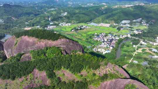 4K江西汉仙岩风景区航拍16