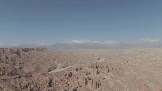 新疆温宿大峡谷视频素材模板下载