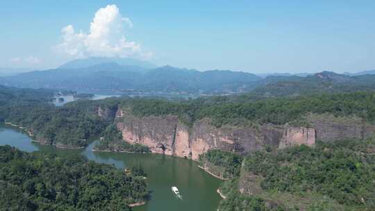 福建泰宁大金湖景区航拍