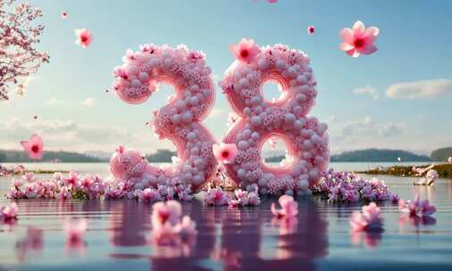 微笑女性在市场的近景画面38妇女节