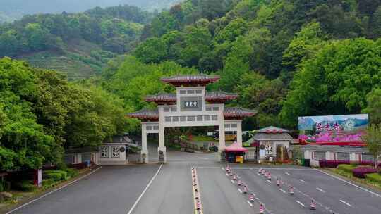 梅州灵光寺航拍、广东四大名寺