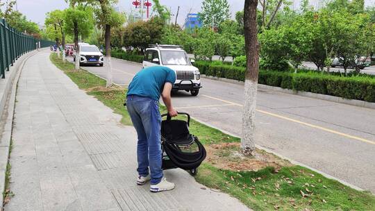 城市户外景色实拍