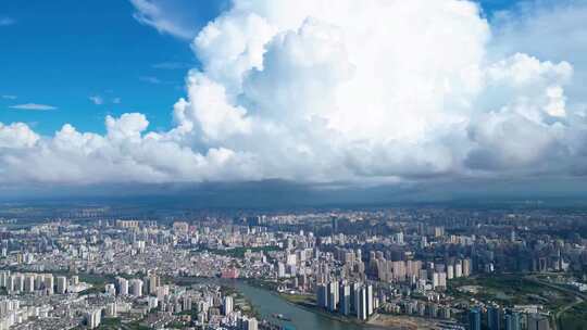 海南海口城市风光