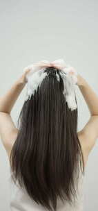洗头发 泡沫 竖屏 3