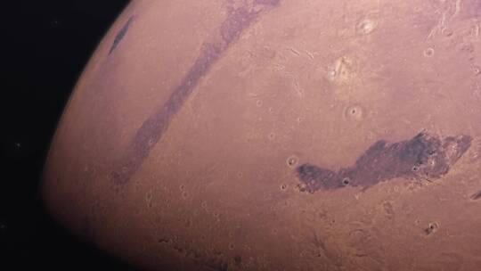 太空行星火星表面的纹理