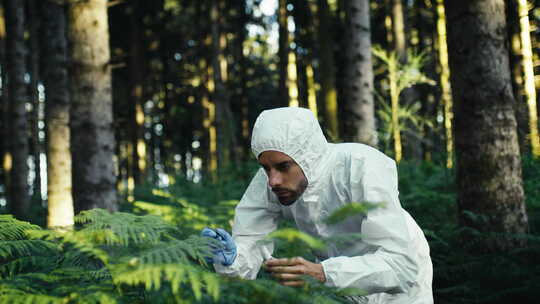 科学家分析濒危植物