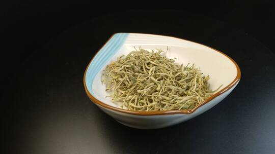 中药材金银花花茶