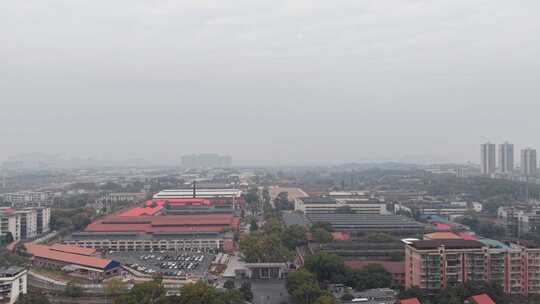 衡阳建湘柴油机厂全景航拍