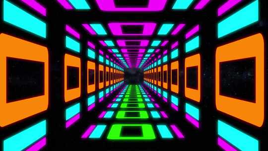 隧道，数字隧道动画。