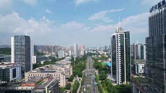 重庆渝北区城市航拍