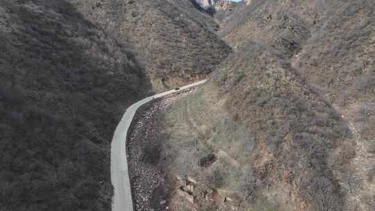 山路 崎岖 出行 汽车 山路 陡峭