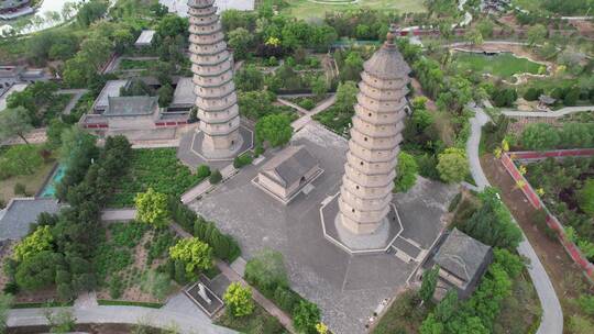 太原永祚寺航拍