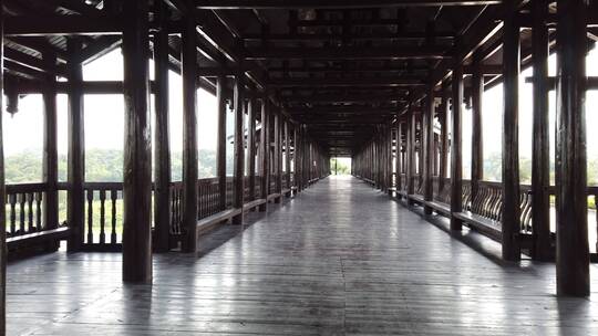 广西侗寨风雨桥可利大桥