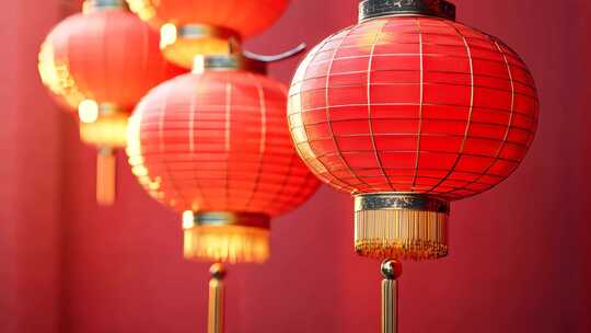 春节新年节日灯笼背景