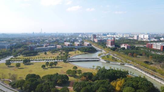 交通大学4K航拍