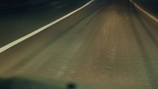 夜晚高速公路汽车行驶路面4k视频素材视频素材模板下载