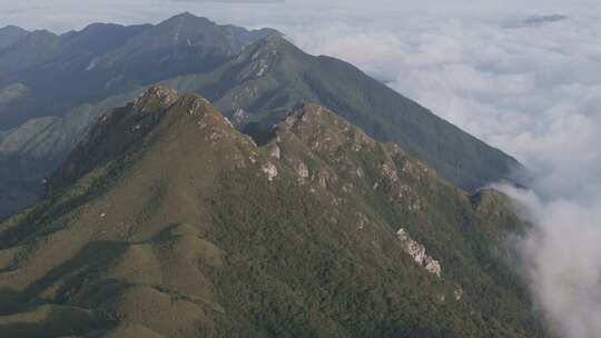 森林湖泊云海山川山脉云雾缭绕 青山绿水