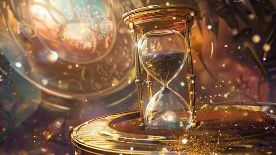 沙漏流沙 时光流逝时光飞逝 时间流逝片头
