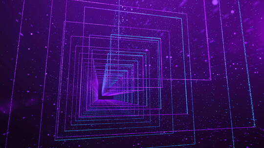 紫色矢量粒子线条背景