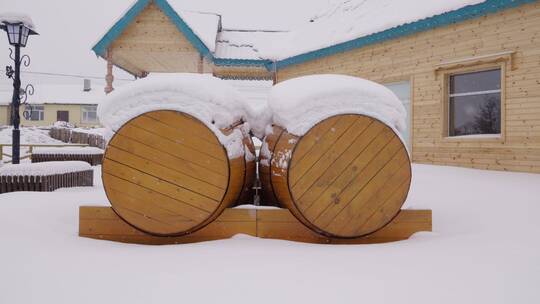 中国最北雪乡北红村