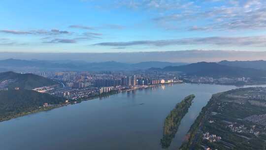 杭州富阳城市风景