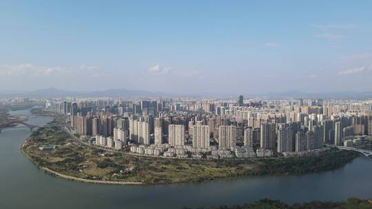 城市航拍 赣州航拍大景