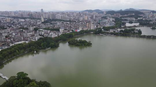 惠州西湖风景区航拍