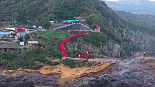 海洋，海岸线，山，元之隅