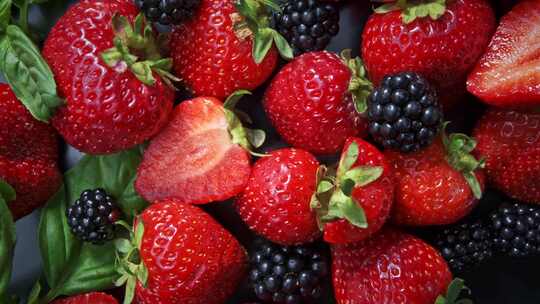 草莓与树莓