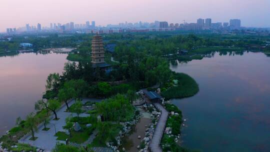 西安鄠邑区渼陂湖景区