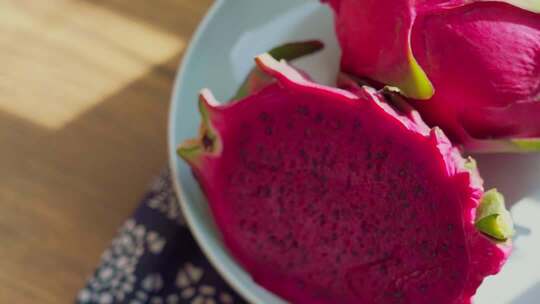 厨房餐饮新鲜家常水果之火龙果