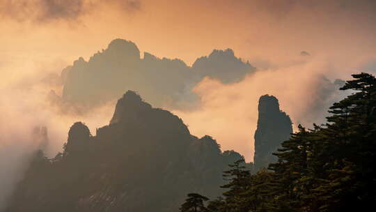 黄山云海 黄山风光