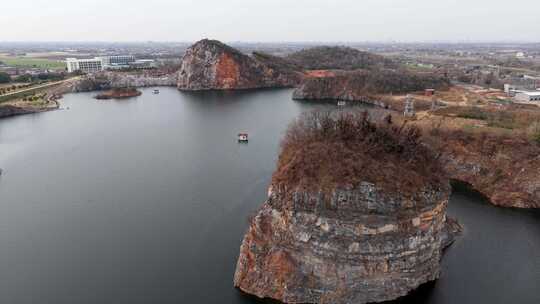 丹阳七峰湖风光