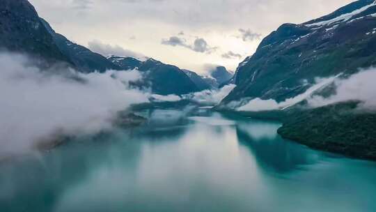 挪威洛瓦内特自然美景