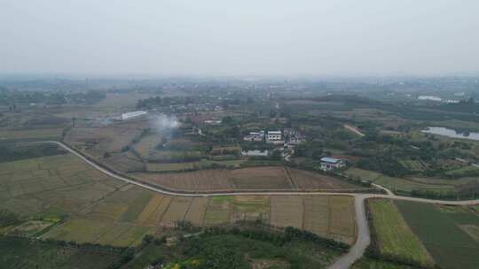 四川氤氲乡村土地风貌