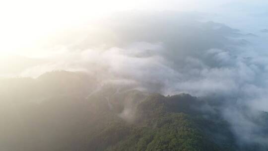 广西容县都峤山风景区自然风光丹霞地貌