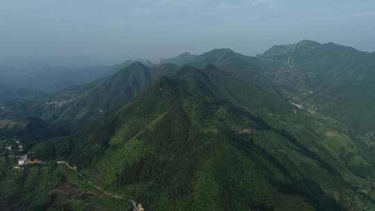 航拍浙江松阳县