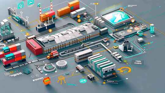 现代科技智能系统 数据网络科技场景信息处