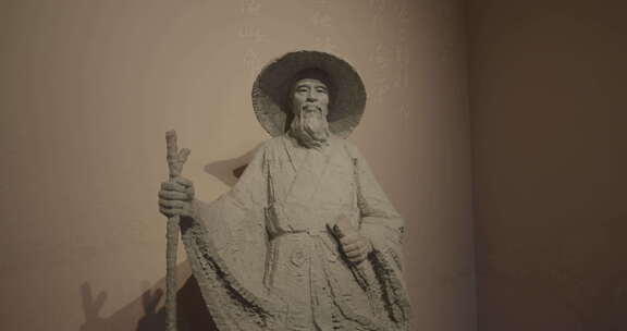 海南省博物馆古人雕塑