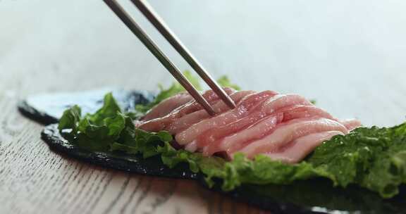 餐饮美食韩式烤肉五花肉