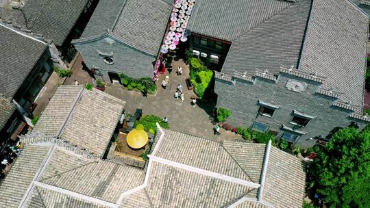 城市宣传片 紫阳街 巾山 老街长城素材