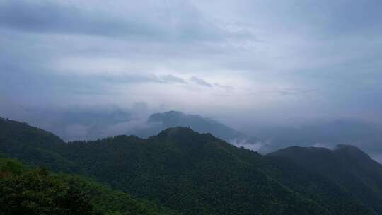 山川高山山峰航拍