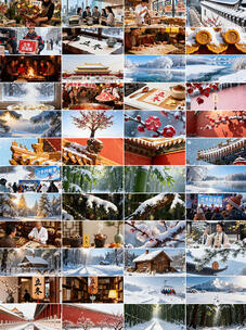 立冬节气 立冬视频 24节气 冬日风景高清在线视频素材下载