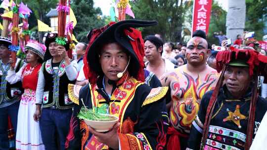 彝族毕摩大祭祀02