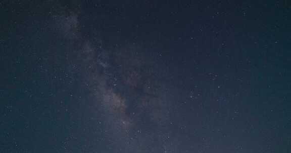 夜晚星空延迟英仙座流星雨