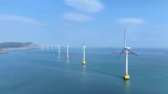 海上风电 能源 可持续 4K