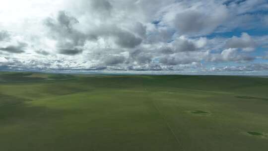 内蒙古自然风光草原天空云彩