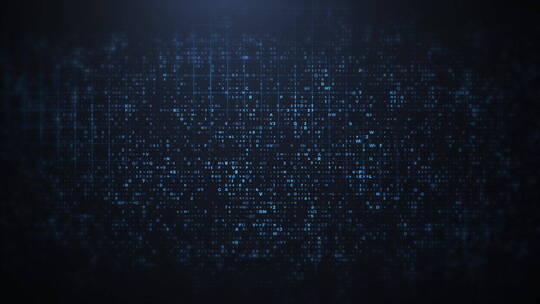 抽象蓝色技术加密网格视频素材模板下载