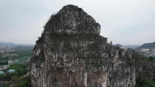 广西桂林南溪山4A景区航拍