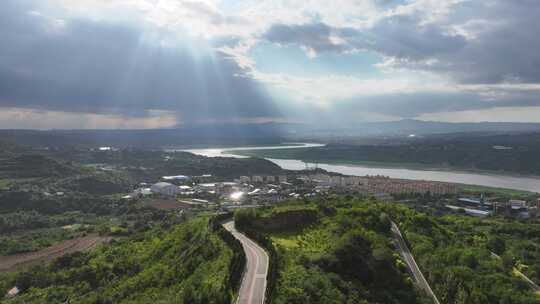 青山绿水黄河